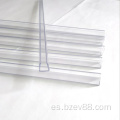 Puerta de cristal impermeable PVC Sello de ducha magnética